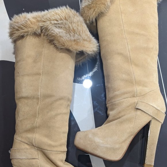 Warm Winter platform boot - Picture 1 of 8